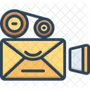 Video Mailing Video Mailing Icon