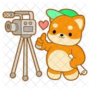 Video Maker Content Creator Camera Icon