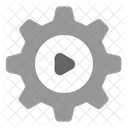 Video Management Automation Icon