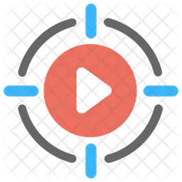 Videomarketing  Symbol