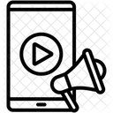 비디오 마케팅  아이콘