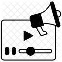 비디오 마케팅  아이콘