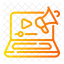 Video Marketing Online Promotion Icon