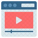 Video Marketing Advertising Icon
