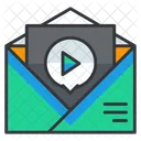 Video Marketing Mail Icon