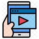 Mobile Website Video Icon