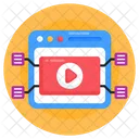 Videomarketing  Symbol