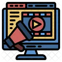 Video Marketing  Icon