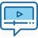 Video Marketing Message Icon