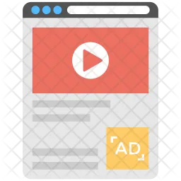 Video Marketing Logo Icon