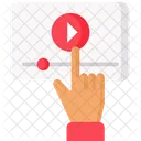 Video Marketing  Icon