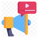 Video Marketing  Icon
