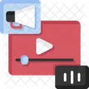 Video Marketing  Icon