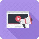 Video Marketing SEO Symbol