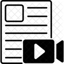 비디오 자료 비디오 미디어 아이콘