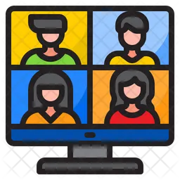 Video Meeting  Icon
