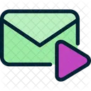 Video Message Mail Icon