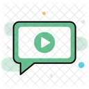 Video Message Video Chat Mms Icon