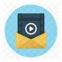 Video Message Email Icon