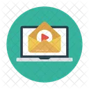 Message Video Envelope Icon