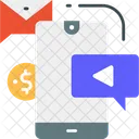 Video Message Video Advertisement Video Tutorial Icon