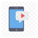 Mobile Conversation Video Icon