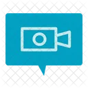 Video Message Video Video Chat Icon