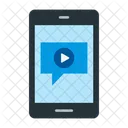 Video Message Video Chat Video Icon