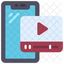 Video Mobile  Icon