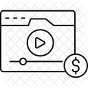 Video Monetization Icon