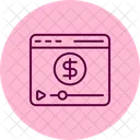 Video Monetization Media Icon