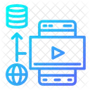 Video Monetization Multimedia Icon