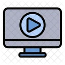 Video Monitor Screen Monitor Icon