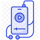 Celular Video Player Ícone