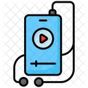 Celular Video Player Ícone