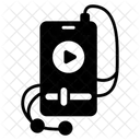 Celular Video Player Ícone