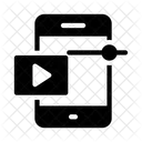 Video Player Celular Ícone