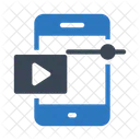 Video Player Celular Ícone