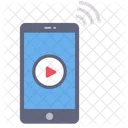 Video Movel Multimidia Celular Ícone