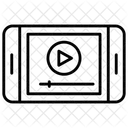 Video Celular Player De Video Ícone