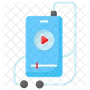 Movil Video Reproductor Icono