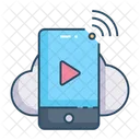 Video Movil Ott Media Streaming Icono