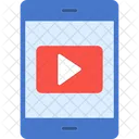 Video Movil Movil Video Icono