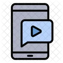 Video Movil Video En Linea Video Icono