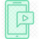 Vídeo móvil  Icono