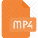 Vidéo mp4  Icône