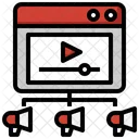 Video Network  Icon