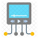 Video Video Connection Network Icon