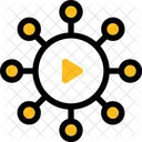 Video Network  Icon
