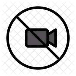 Video Not Allowed  Icon
